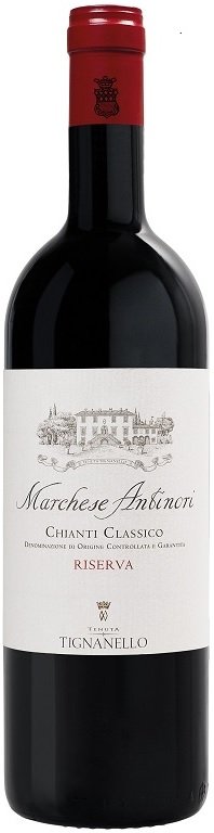 Tignanello Marchese Antinori Chianti Classico Riserva 0,75L, DOCG, r2023, cr, su