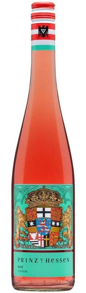 Prinz von Hessen Rosé Feinherb BIO 0,75L, PDO, r2025, ruz, sc