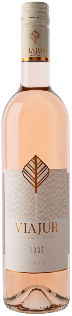 VIAJUR Rosé 0,75L, r2025, ak, ruz, su