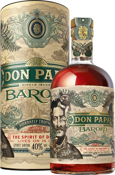 Don Papa Baroko rum 40% 0,7L, rum, DT