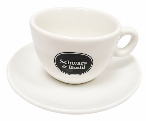 Schwarz&Budil Lungo šálka s tanierikom