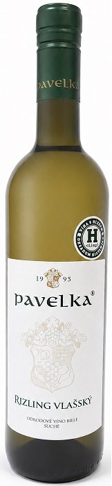 Pavelka Rizling vlašský 0,75L, r2025, bl, su, sc