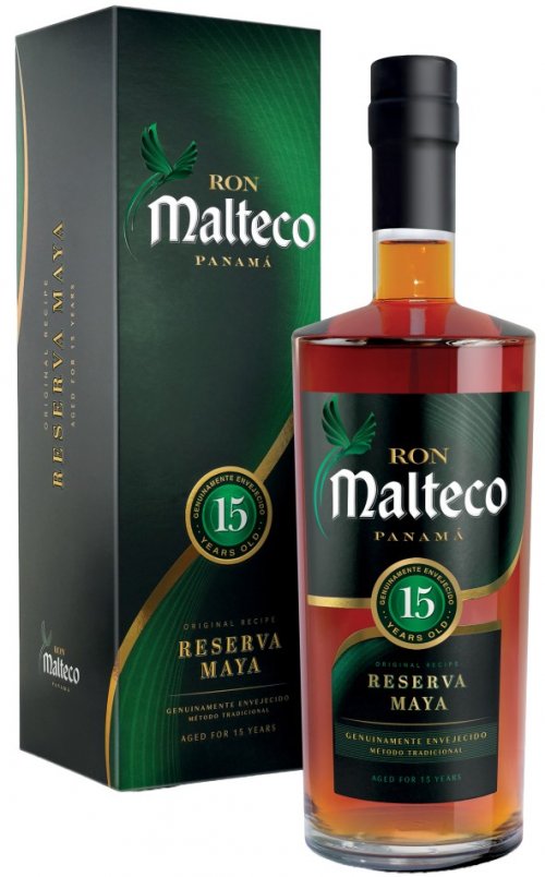 Malteco Reserva Maya Aňos 15YO  40 % 0,7L, rum, DK