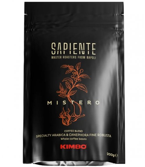 Kimbo Sapiente Mistero 200g, zmzrn, ochr